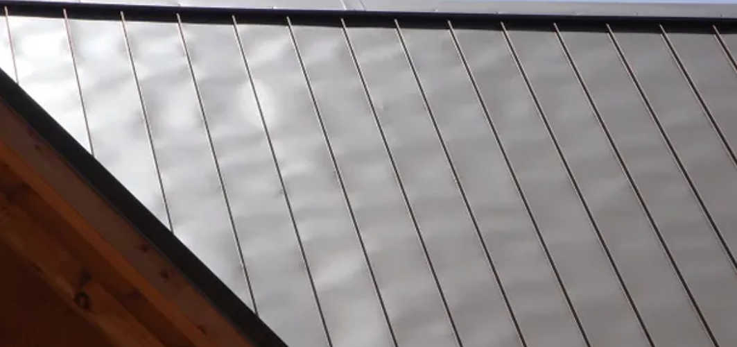 Oil Canning on a Metal Roof