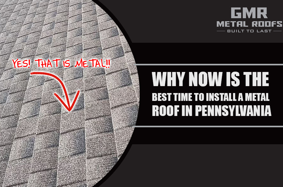 Metal roof installation Pennsylvania, PA roof replacement before winter, and metal roof financing Pennsylvania